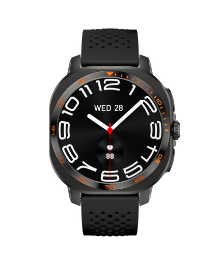 Смарт часовник Aurafit AM32, Amoled, Черен - 73125  