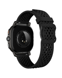 Смарт часовник Aurafit AM32, Amoled, Черен - 73125  