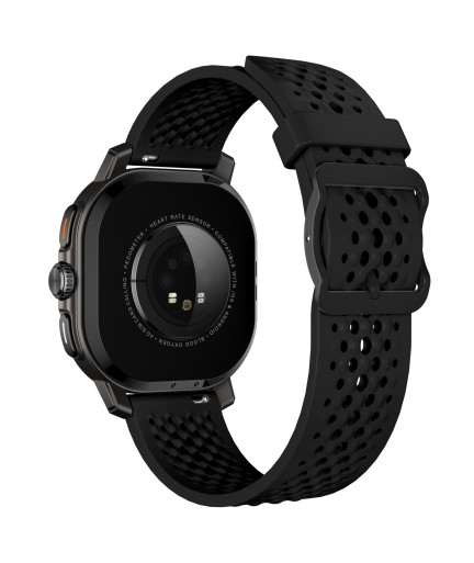 Смарт часовник Aurafit AM32, Amoled, Черен - 73125  