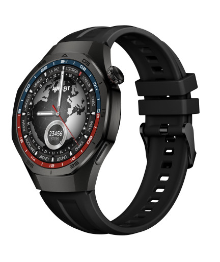 Смарт часовник Aurafit AM34, Amoled, Черен - 73124