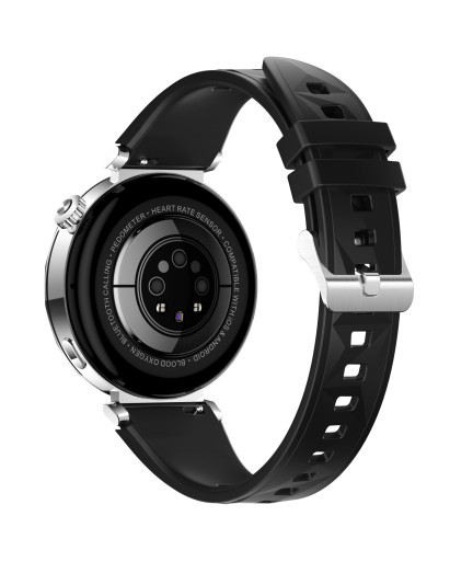 Смарт часовник Aurafit AM35, Amoled, Черен - 73123