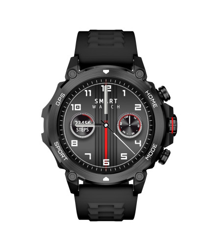 Смарт часовник Aurafit G6, Amoled, Черен - 73122