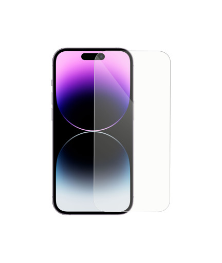 Стъклен протектор DeTech, за iPhone 17 PRO, 3D Full glue, 0.3mm, Черен - 52760