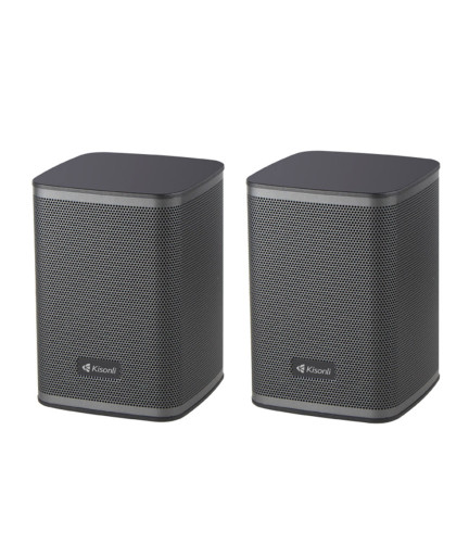 Тонколони Kisonli X25, Bluetooth, AUX, SD, 2x3.5W, Черен - 22224