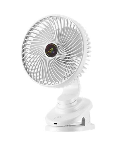 Преносим вентилатор Kisonli F104, 1200mAh, Различни цветове - 15055