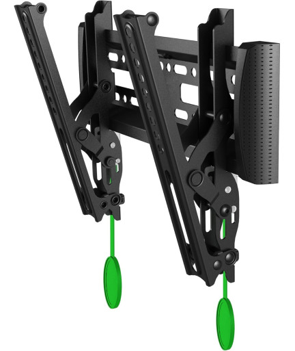 Стойка за телевизор No brand, За стена, Накланяща, До 45", Черен - 17924