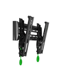 Стойка за телевизор No brand, За стена, Накланяща, До 45", Черен - 17924