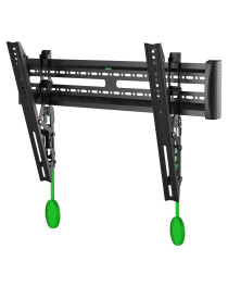 Стойка за телевизор No brand, За стена, Накланяща, До 75", Черен - 17923