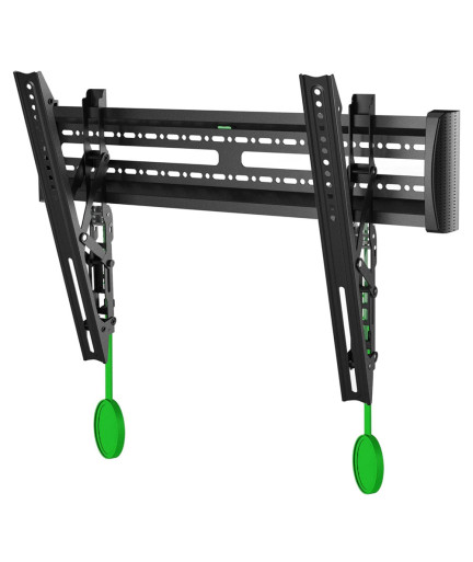 Стойка за телевизор No brand, За стена, Накланяща, До 75", Черен - 17923