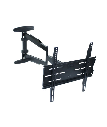 Стойка за телевизор No brand, За стена, С подвижно рамо, До 65", Черен - 17931
