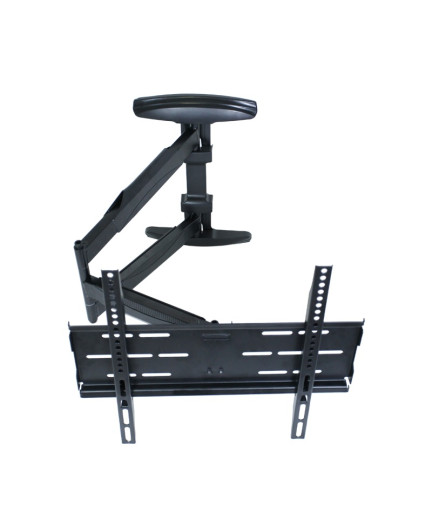 Стойка за телевизор No brand, За стена, С подвижно рамо, До 65", Черен - 17931