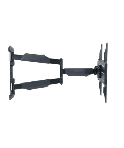 Стойка за телевизор No brand, За стена, С подвижно рамо, До 65", Черен - 17931