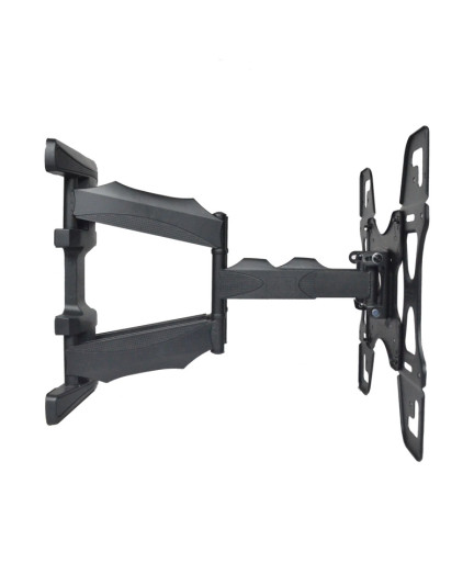 Стойка за телевизор No brand, За стена, С подвижно рамо, До 65", Черен - 17932