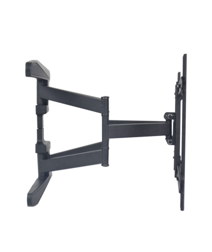 Стойка за телевизор No brand, За стена, С подвижно рамо, До 75", Черен - 17935