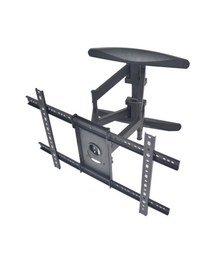 Стойка за телевизор No brand, За стена, С подвижно рамо, До 75", Черен - 17935