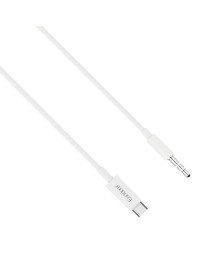 Аудио кабел Earldom ET-AUX29, 3.5mm към Type-C, 1.0м, Бял - 40179
