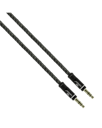 Аудио кабел, Earldom AUX04, 3.5mm жак, М/М, 1.0м, Различни цветове - 14152