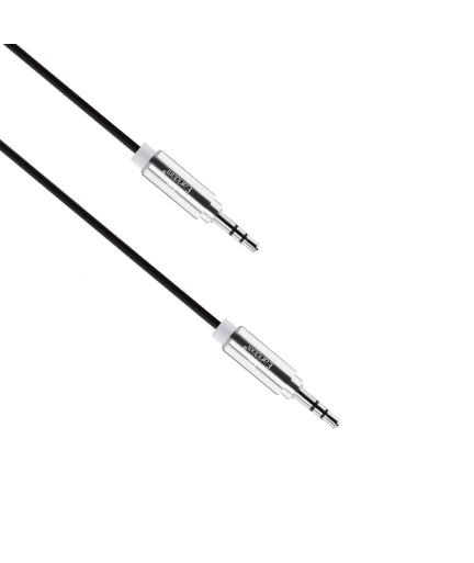 Аудио кабел, Earldom, ET-AUX12, 3.5mm жак, М/М, 1.2м, Различни цветове - 14971