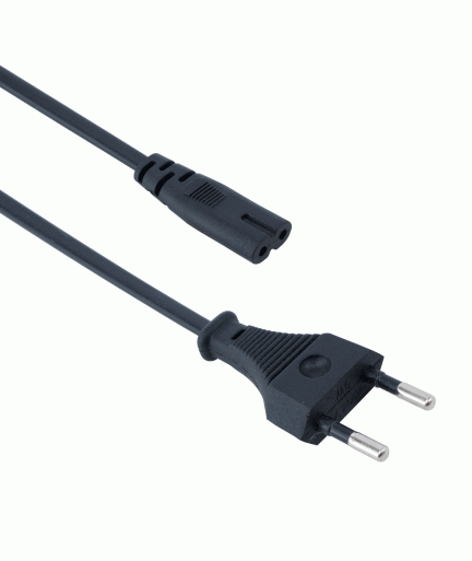 Захранващ кабел DeTech /за касетофон, лаптоп/, 1.5м - 18033