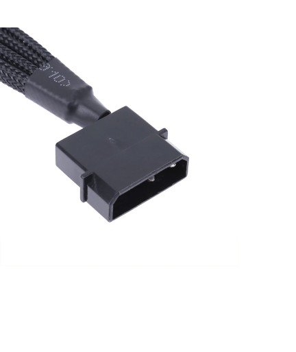 Кабел No brand, Y-Сплитер, За вентилатори, MOLEX към 4x4PIN, 0.3m, Черен - 18322