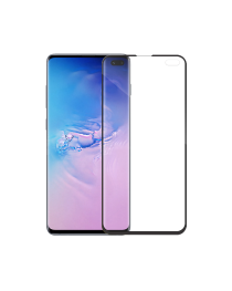 Протектор Mocoson Polymer Nano Ceramic, Мат, за Samsung Galaxy S10 Plus, 5D, 0.3 mm, Черен - 52627