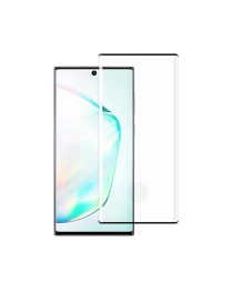 Стъклен протектор за целия екран No brand, За Samsung Galaxy Note 10 Plus, 3D, 0.3mm, Черен - 52557