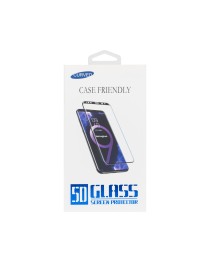 Стъклен протектор за целия екран No brand, За Samsung Galaxy S10 Plus, 6D, Full glue, 0.3mm, Черен - 52523