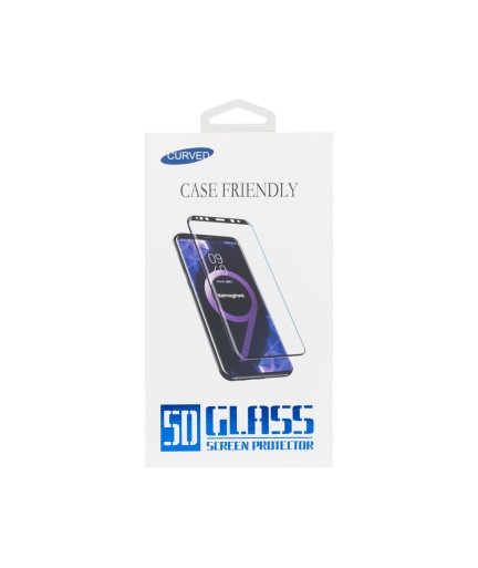 Стъклен протектор за целия екран No brand, За Samsung Galaxy S10 Plus, 6D, Full glue, 0.3mm, Черен - 52523