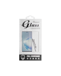 Стъклен протектор за целия екран No brand, За Samsung Galaxy S20 Plus, 3D, 0.3mm, Черен - 52554