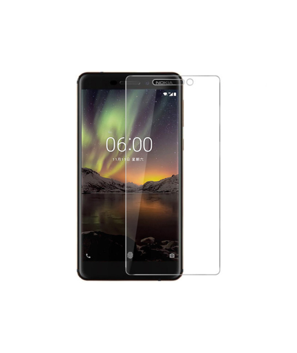 Стъклен протектор DeTech, за Nokia 6 (2018), 0.3mm, Прозрачен - 52416