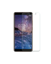 Стъклен протектор DeTech, за Nokia 7 Plus, 0.3mm, Прозрачен - 52417