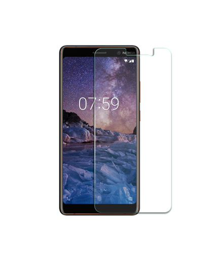 Стъклен протектор DeTech, за Nokia 7 Plus, 0.3mm, Прозрачен - 52417