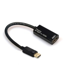 Преходник No brand, DP към HDMI 1.4, Черен - 18253