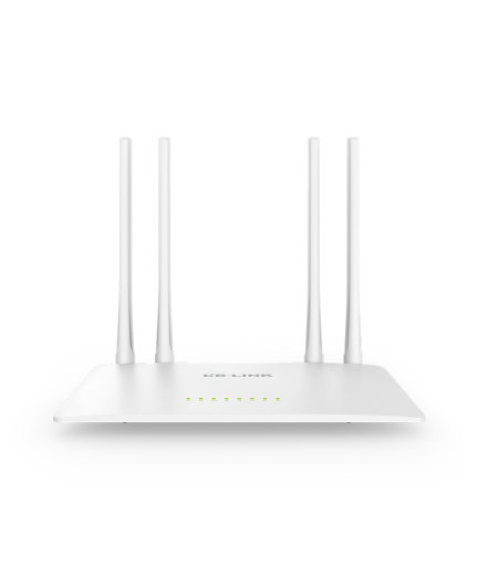 Безжичен рутер LB LINK BL-W1210M, 1200Mbps, Dual-Band, 4 антени, Бял - 19050