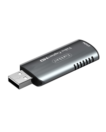 Външна Capture карта Earldom ET-W16, USB, HDMI, Full HD, Сив - 40234