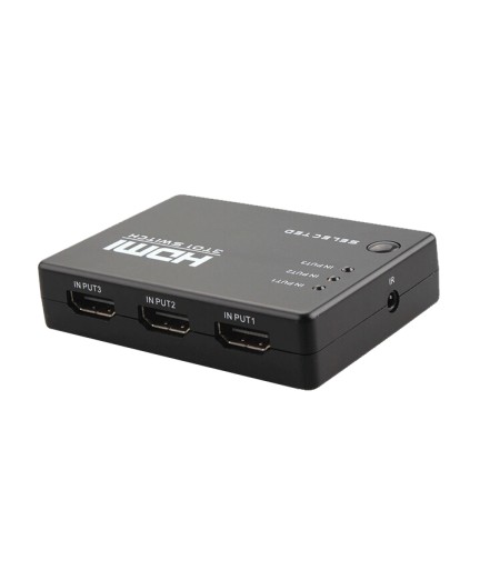 Суич No brand 3 port HDMI, Черен - 18226