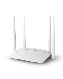 Безжичен рутер LB LINK BL-WR450H, 300Mbps, 4 антени, Бял - 19053