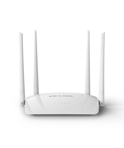 Безжичен рутер LB LINK BL-WR450H, 300Mbps, 4 антени, Бял - 19053