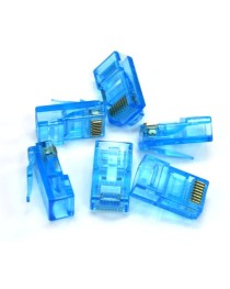 Букси No brand, RJ-45, 30 бр в пакет, Различни цветове - 17138