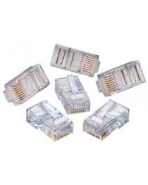 Букси No brand, RJ-45, 1000 бр. в пакет, Прозрачни - 17113