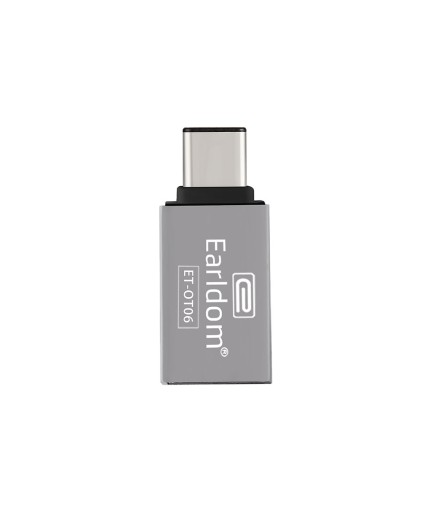 Преходник Earldom ET-OT06, USB F към Type-C OTG, Различни цветове - 40169