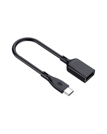 Преходник One Plus NB1233, USB F към Type-C, OTG, 0.15m, Черен - 40159