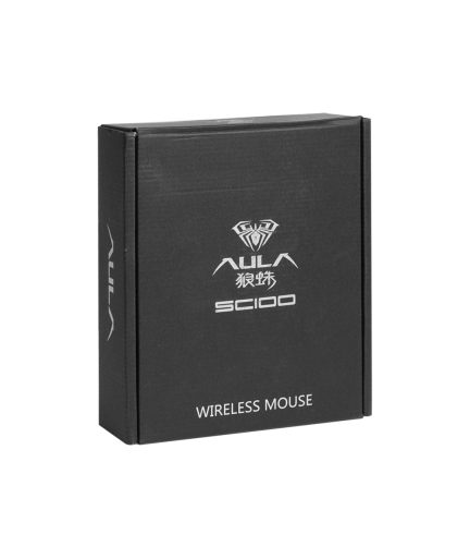 Геймърска мишка Aula SC200, Безжична, Bluetooth, 7D, Черен - 749