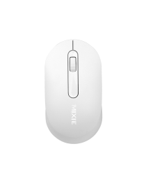 Мишка Mixie R518, Безжична, USB, 3D, Бял - 757