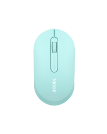 Мишка Mixie R518, Безжична, USB, 3D, Зелен - 759