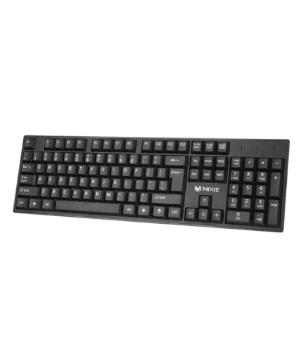 Клавиатура Mixie X7, USB, Черен - 6122