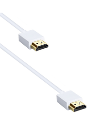 Кабел DeTech HDMI - HDMI M/M, 1,5m, Бял - 18135