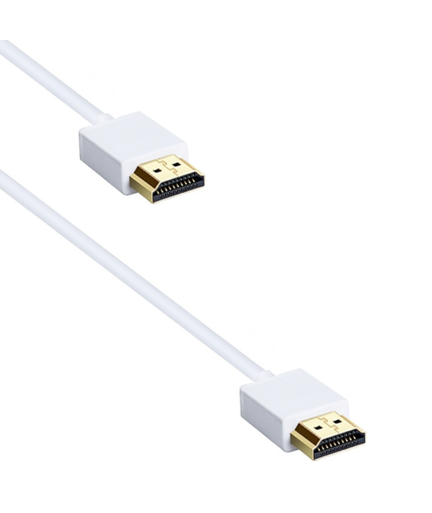 Кабел DeTech HDMI - HDMI M/M, 1,5m, Бял - 18135