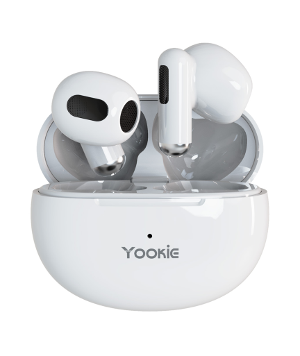 Bluetooth слушалки Yookie GM09, Бял – 20608