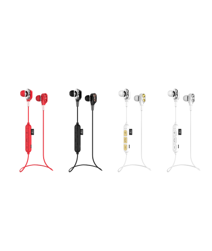 Слушалки с Bluetooth Yookie K330, Двоен говорител, Различни цветове - 20473